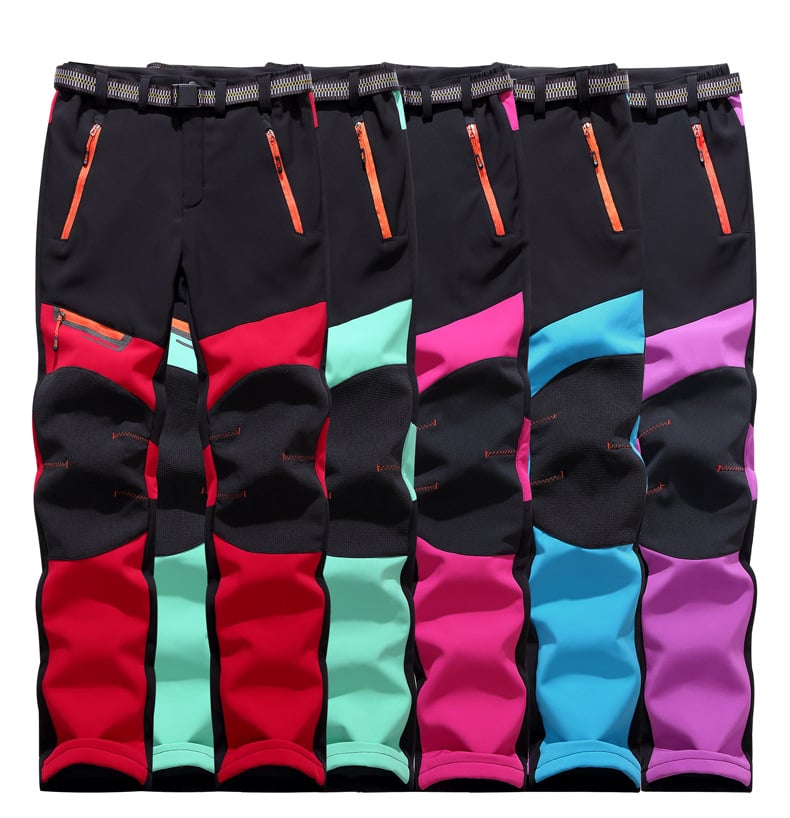 Skihose Für Damen Und Herren Für Outdoor-Aktivitäten Mit Kontrastdesign