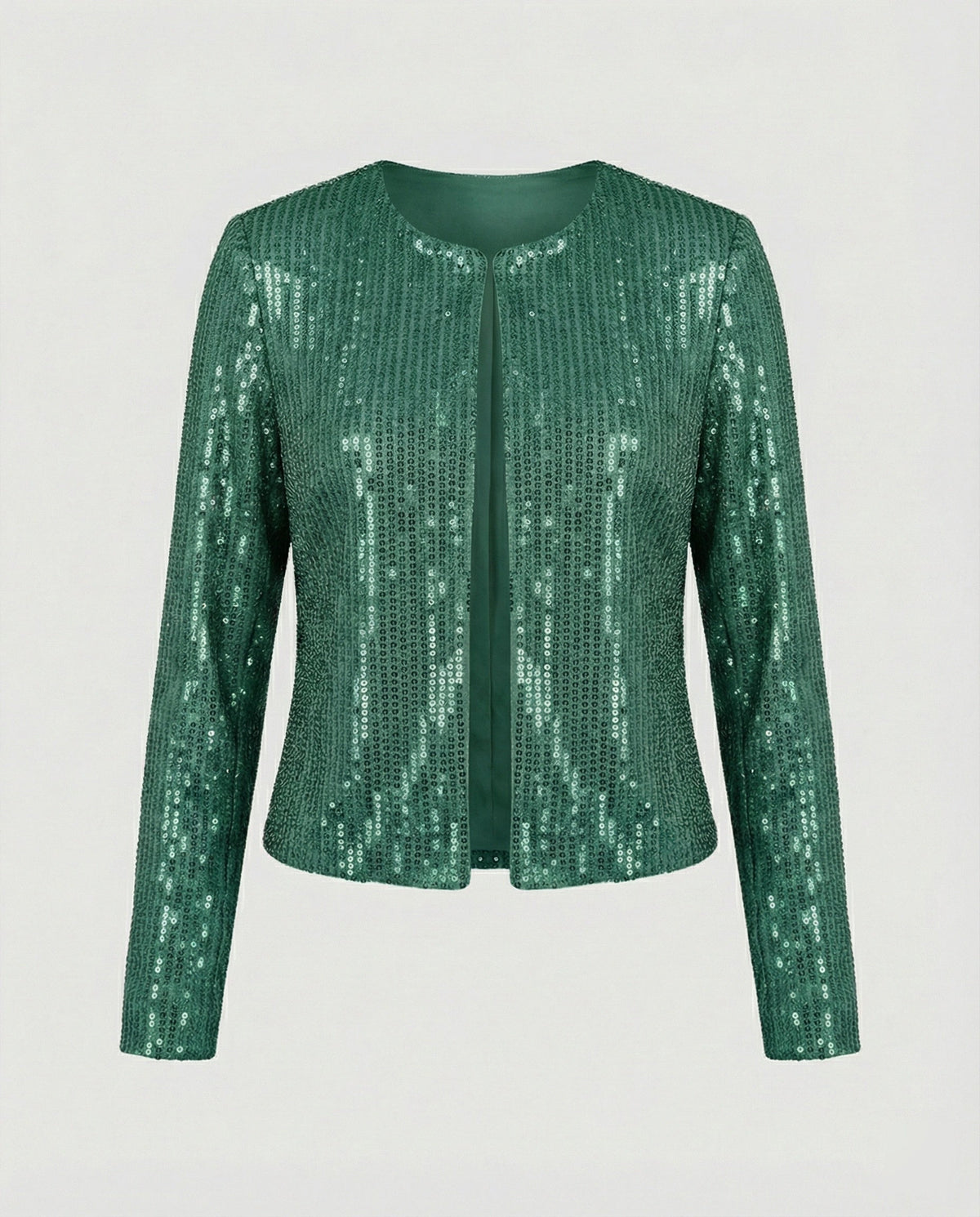 Damen Strickjacke Mit Glitzereffekt