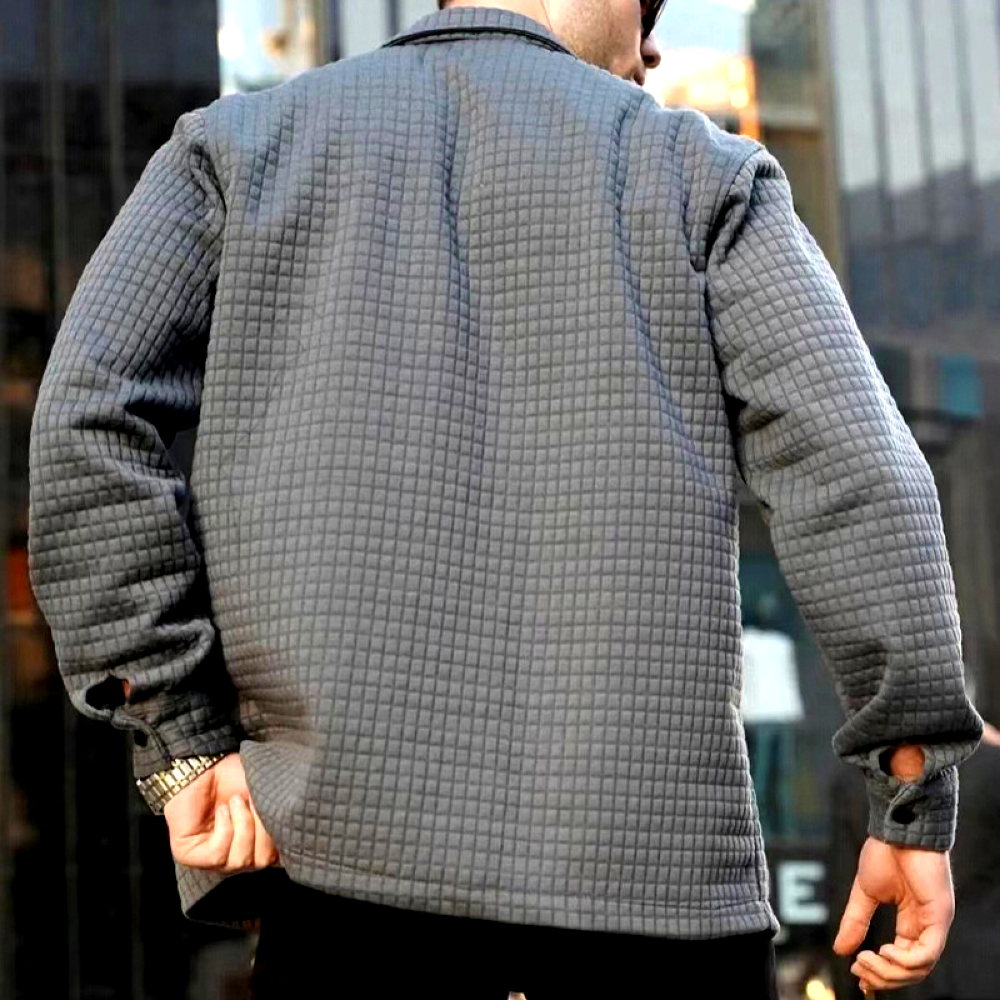 Herren Winterjacke Aus Baumwolle Mit Wärmender Isolierung