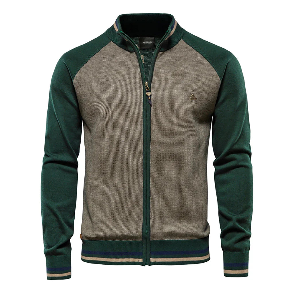 Men's Winter Jacket with Soft Lining and Slim Fit