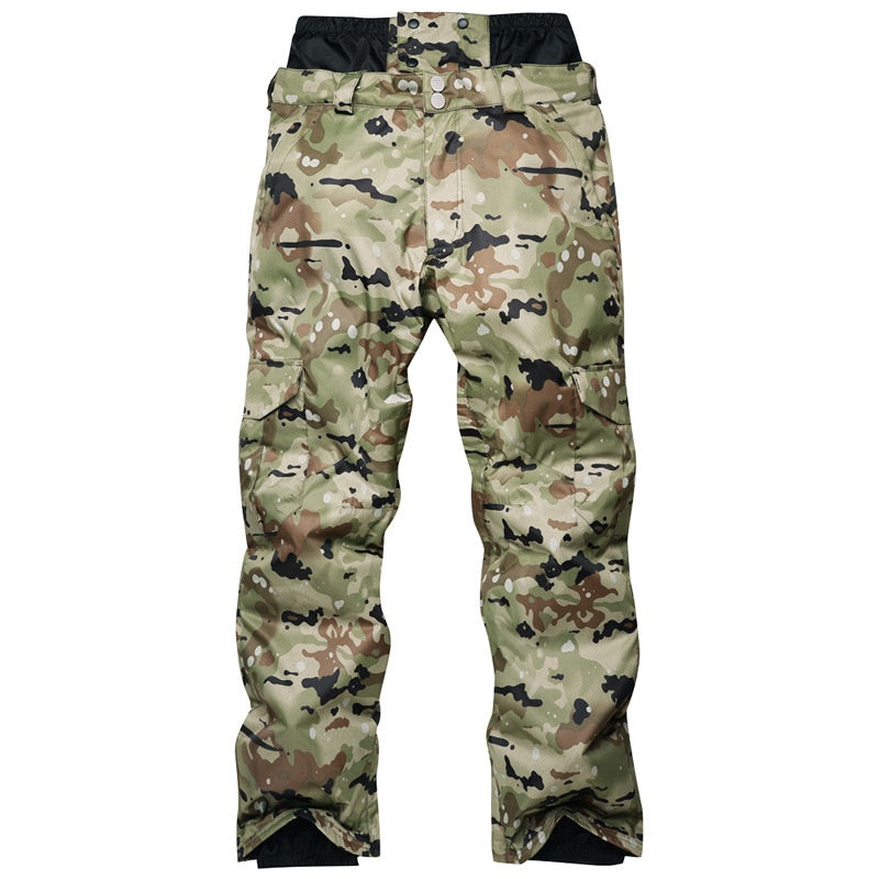 Herren Skihose Atmungsaktives Isoliertes Design Mit Lockerer Passform