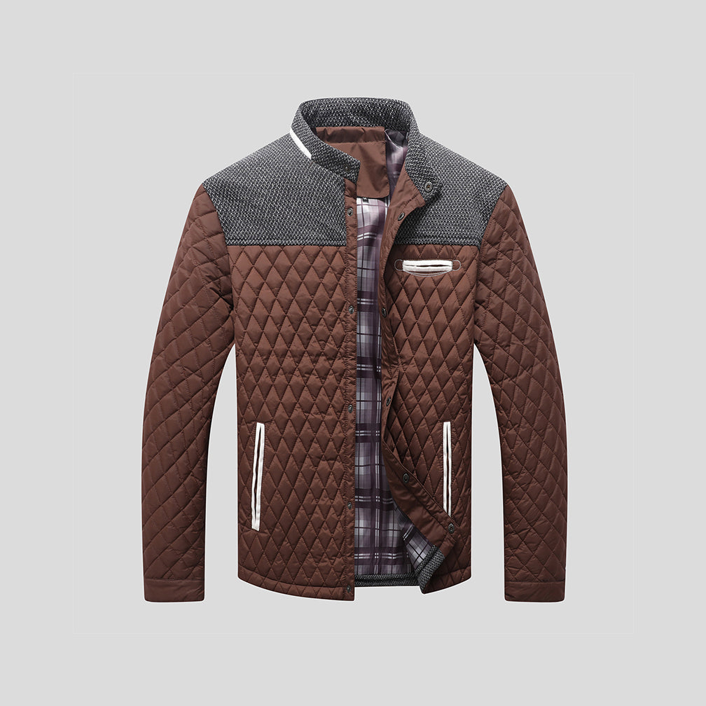 Damen Winter Steppjacke mit Fleece-Futter und Isolierung