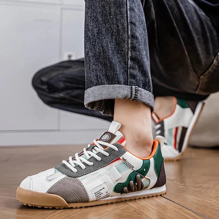 Herren Trail Sneaker Aus Wildleder Und Mesh