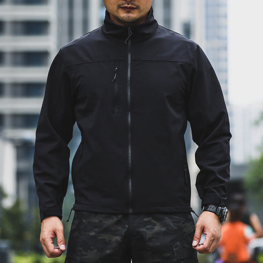 Herren Leichte Taktische Jacke Outdoor Sport Einfarbig