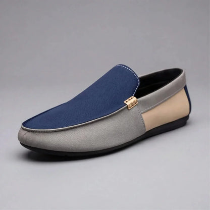 Herren-Slipper Aus Canvas, Leichtes, Lässiges Patchwork-Design