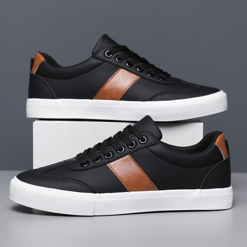 Herren Sneaker im Farbblock-Design – Atmungsaktiv Niedriger Schaft Schnürverschluss