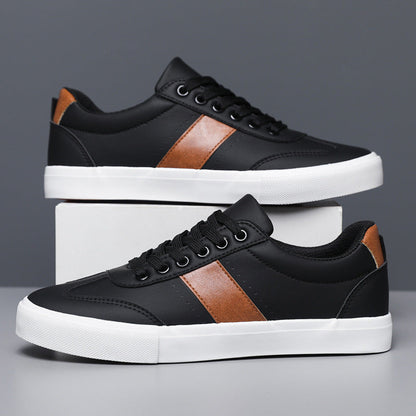 Herren Sneaker im Farbblock-Design – Atmungsaktiv Niedriger Schaft Schnürverschluss