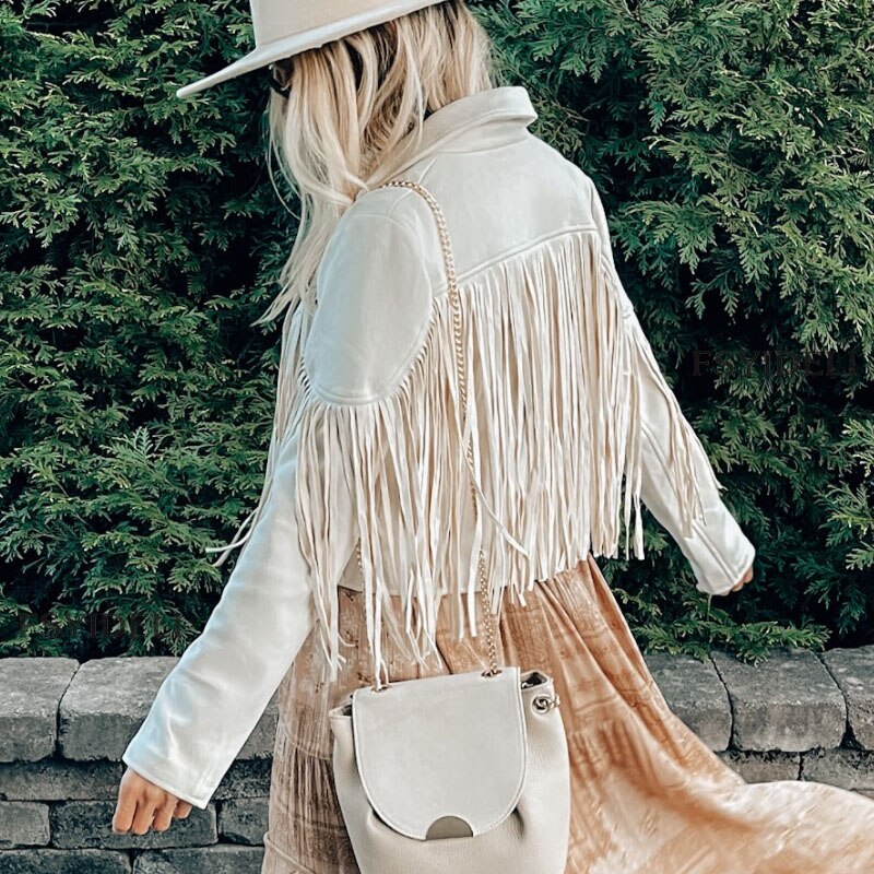 Fransenjacke für entspannte Freizeit-Outfits