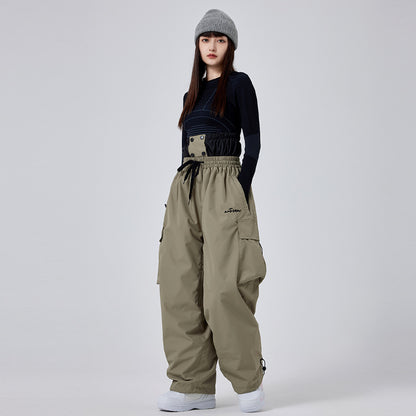 Damen Skihose Isoliert Mit Atmungsaktivem Design Und Schneeschutz