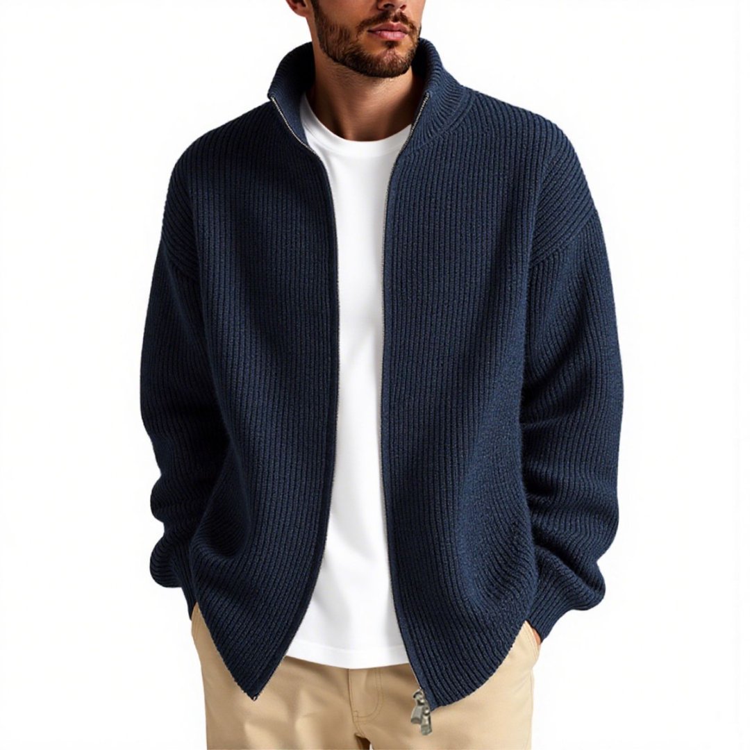 Men's Cardigan Open Fit Loose Long Sleeve – Everyday and Layering