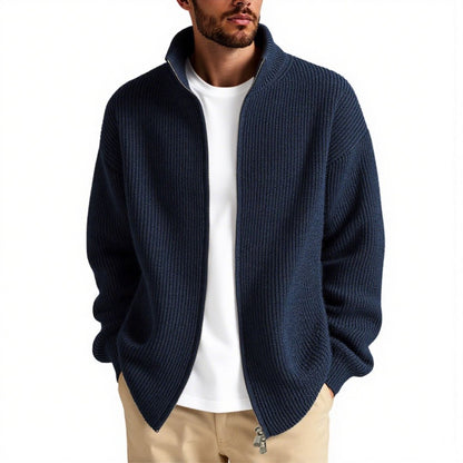 Men's Cardigan Open Fit Loose Long Sleeve – Everyday and Layering