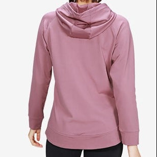 Damen-Winter-Yogajacke mit Kapuze und Stehkragen – Sportlicher Stil
