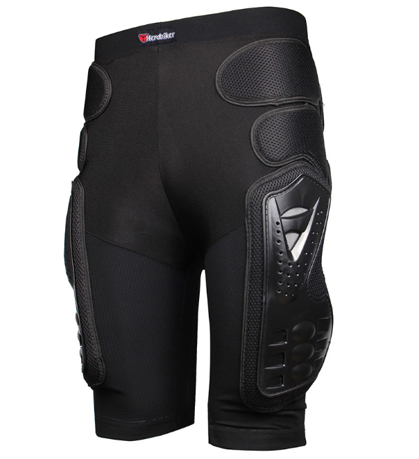 Men's and Women's Protective Sports Pants with EVA Padding for Cycling, Skating, and Snowboarding
