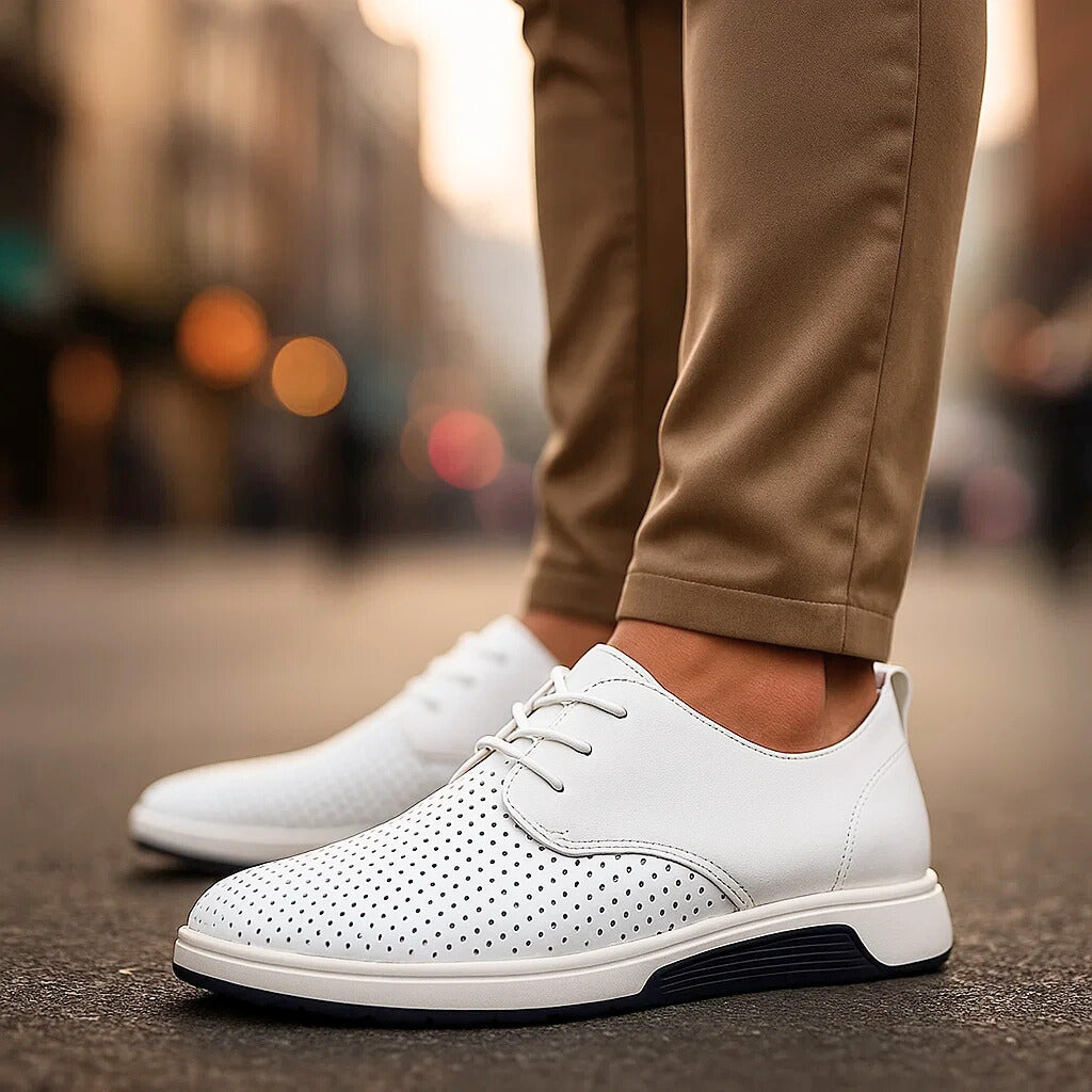 Herren Loafer Mit Slip-On-Design, Belüftetem Oberteil Und Griffiger Laufsohle