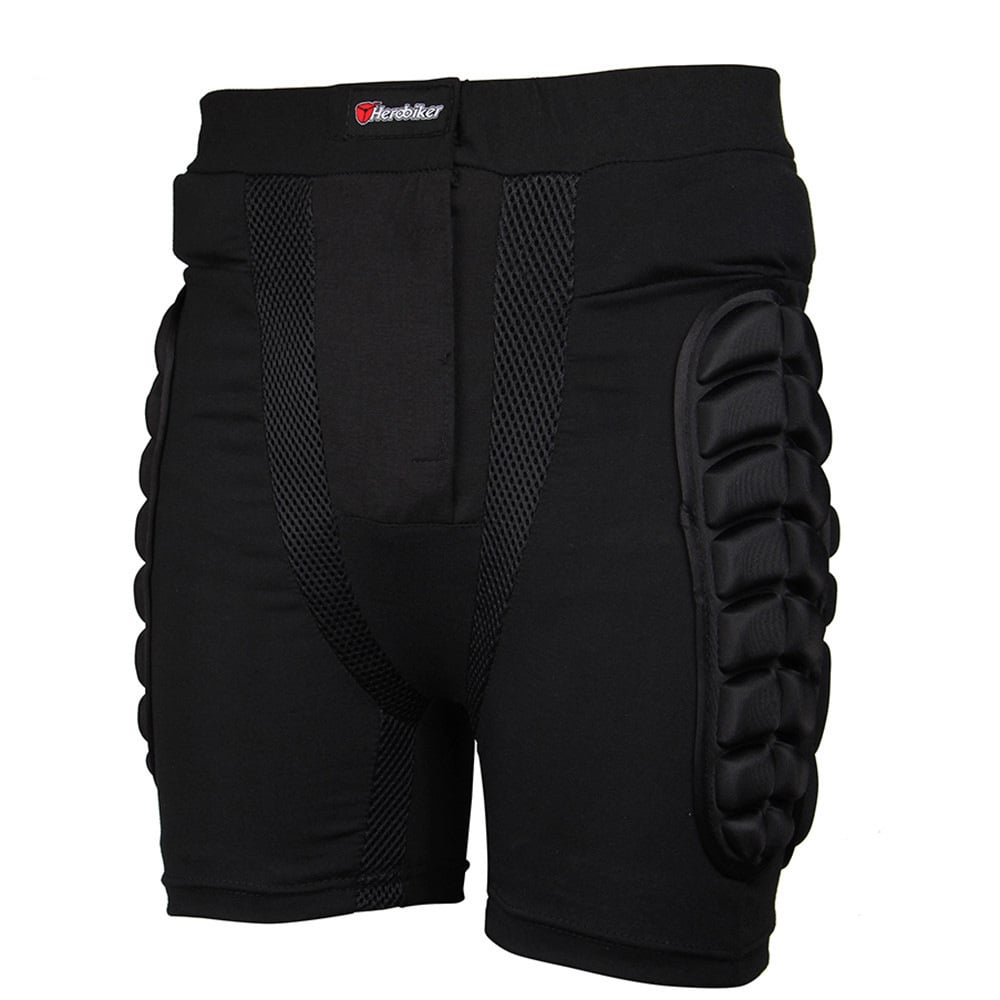 Men's and Women's Protective Sports Pants with EVA Padding for Cycling, Skating, and Snowboarding