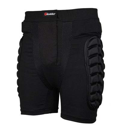 Men's and Women's Protective Sports Pants with EVA Padding for Cycling, Skating, and Snowboarding