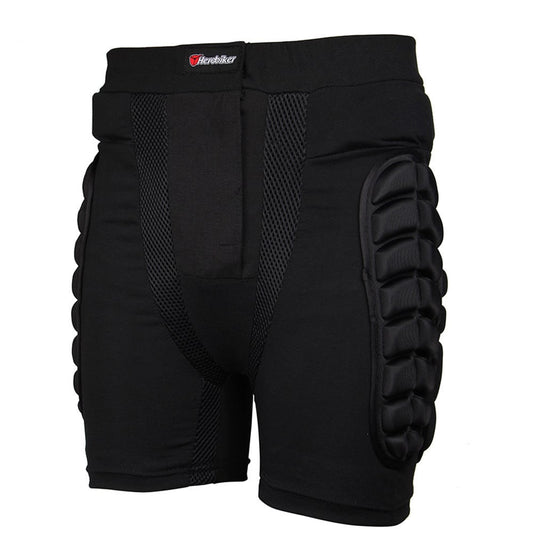 Men's and Women's Protective Sports Pants with EVA Padding for Cycling, Skating, and Snowboarding