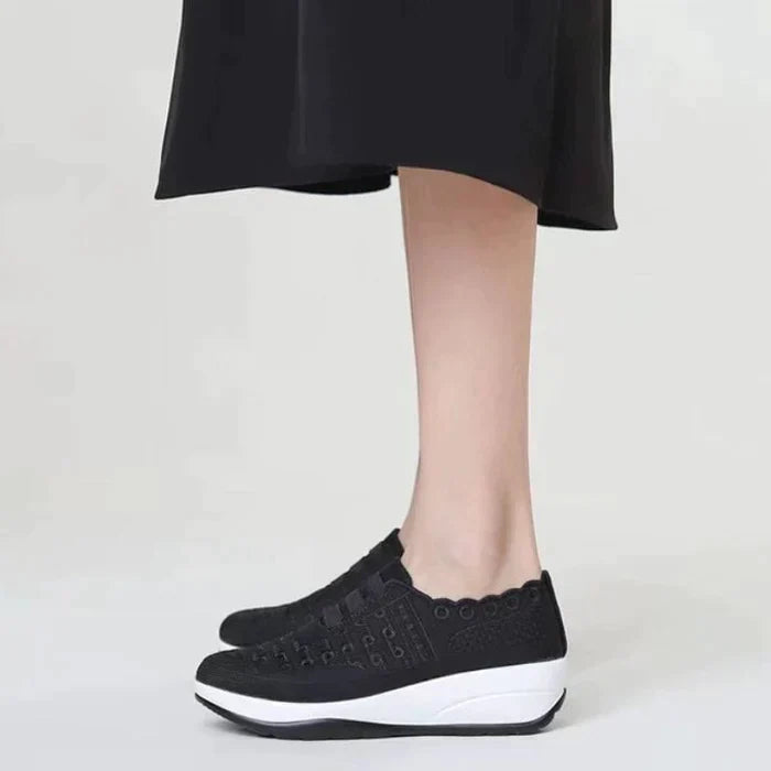 Men's Summer Slip-On Shoes Round Toe Elastic Design