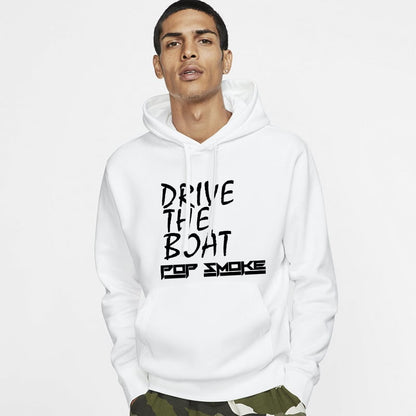 Herren Hoodie Pullover Print Design Langarm Kapuze – Baumwoll-Mischung
