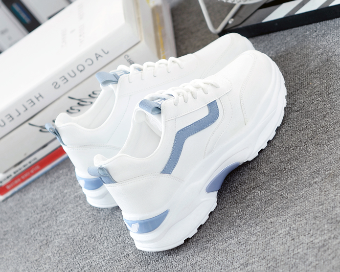 Damen Schnürsneaker Mit Rundem Zeh Und Flacher Sohle