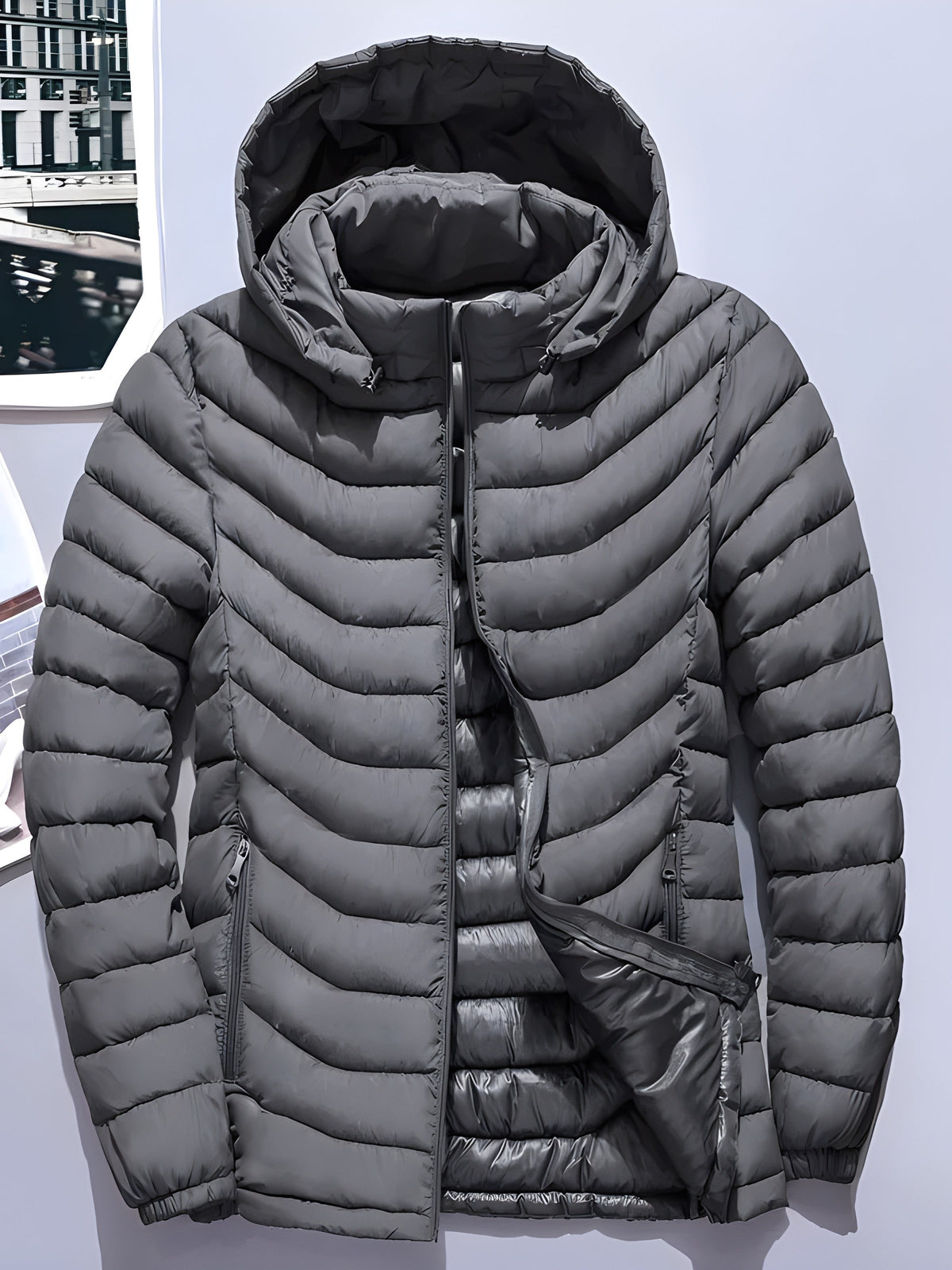 Steppjacke für Herren mit bequemer Passform im Alltag
