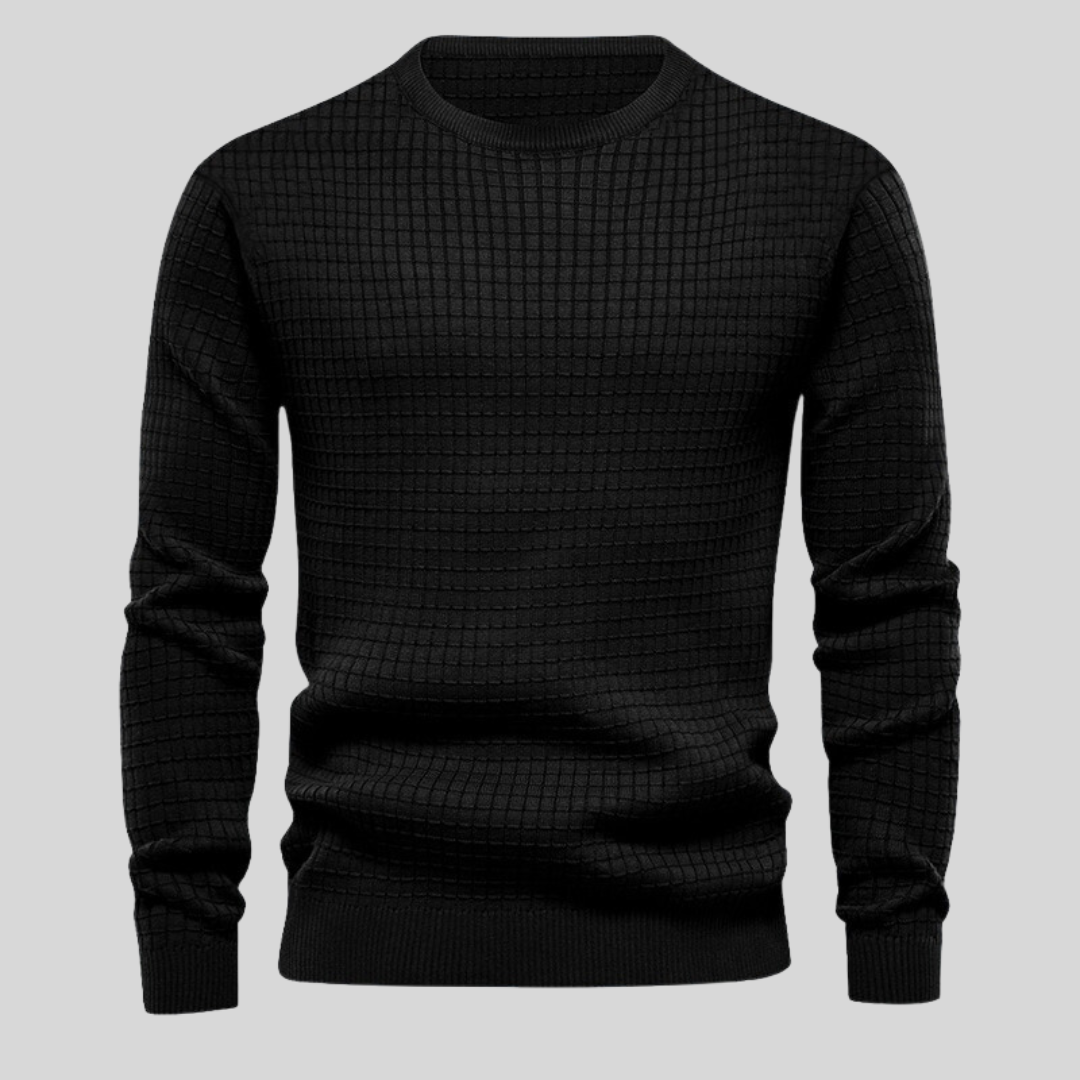 Herren Pullover Rundhalsausschnitt Regular Fit