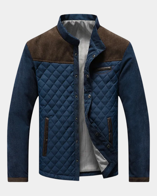 Herren Jacke Mit Strukturiertem Schnitt Und Klassischem Design