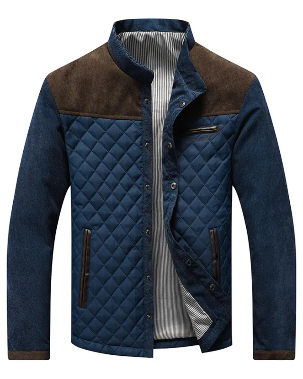 Herren Hybrid Steppjacke Leicht