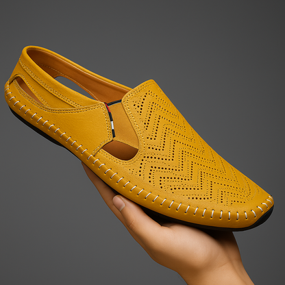Herren Sommersandalen Atmungsaktives Design Verstellbarer Riemen Leichtes Design