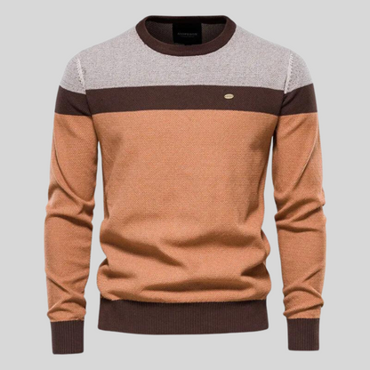 Herren Pullover Langarm Regular Fit