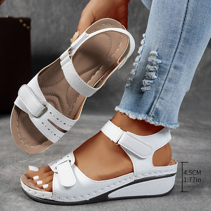 Women's Orthopedic Sandals with Adjustable Straps and Padded Sole
