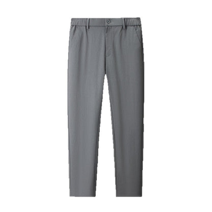 Herren-Hose, Gerade Geschnitten, Locker, Mittelhoch Geschnitten, Leicht