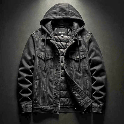 Herren Winterjacke Mit Verstärkten Nähten Und Isoliertem Innenfutter