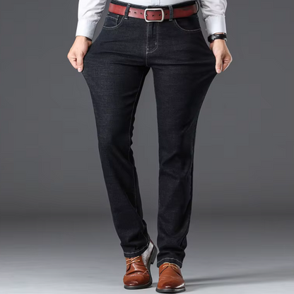 Herren Stretch-Jeans Klassische Passform