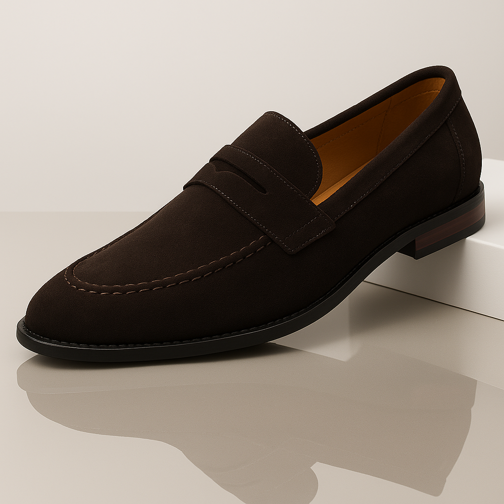 Men's Loafers Suede Look Ergonomic Sole Versatile Design