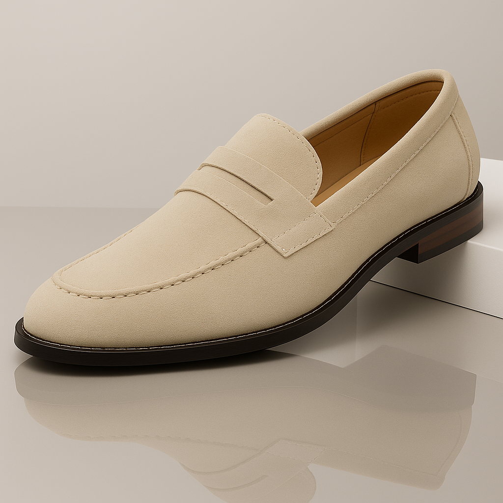 Men's Loafers Suede Look Ergonomic Sole Versatile Design
