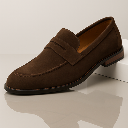 Men's Loafers Suede Look Ergonomic Sole Versatile Design