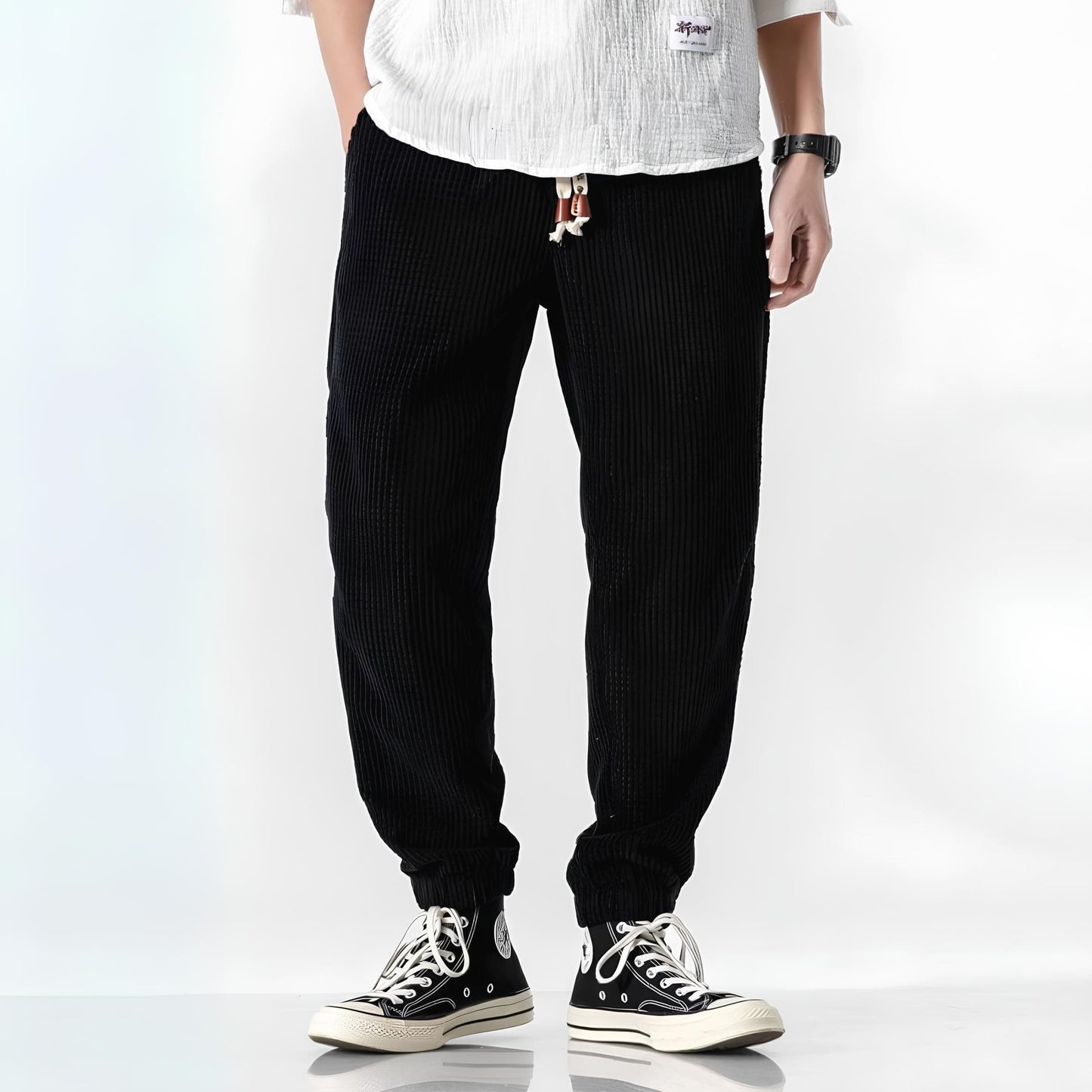 Herren Cordhose mit Geradem Bein – Normale Passform