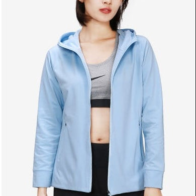 Damen-Winter-Yogajacke mit Kapuze und Stehkragen – Sportlicher Stil