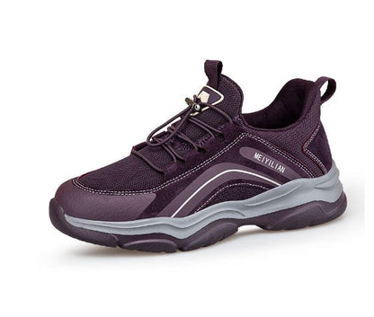 Damen Outdoor Walking Schuhe mit runder Spitze – Mesh Look