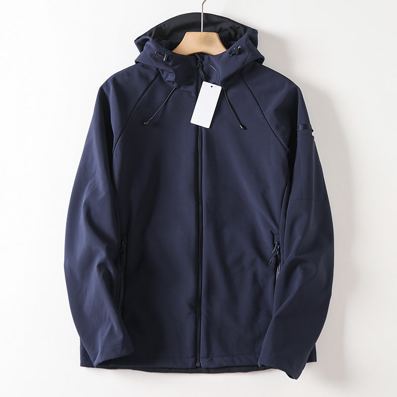 Damen-Winterjacke mit Kapuze und Fleecefutter – Klassischer Stil