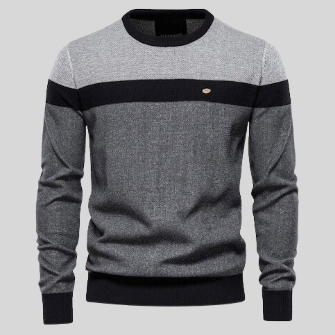 Herren Pullover Langarm Regular Fit