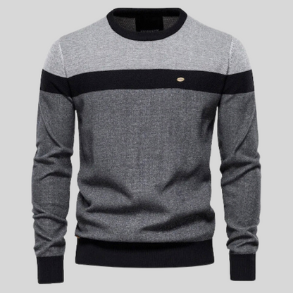 Herren Pullover Langarm Regular Fit