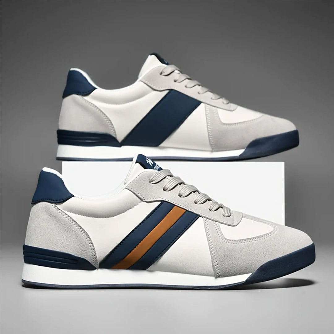 Herren-Sneaker mit Streifendetail und gepolstertem Innenfutter