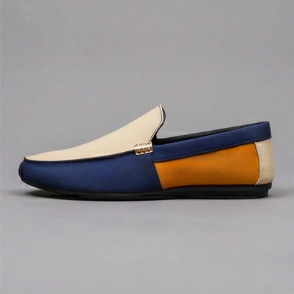 Herren-Slipper Aus Canvas, Leichtes, Lässiges Patchwork-Design