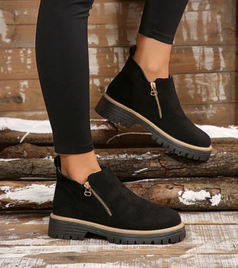 Plateau-Stiefeletten für Damen mit komfortablem Design