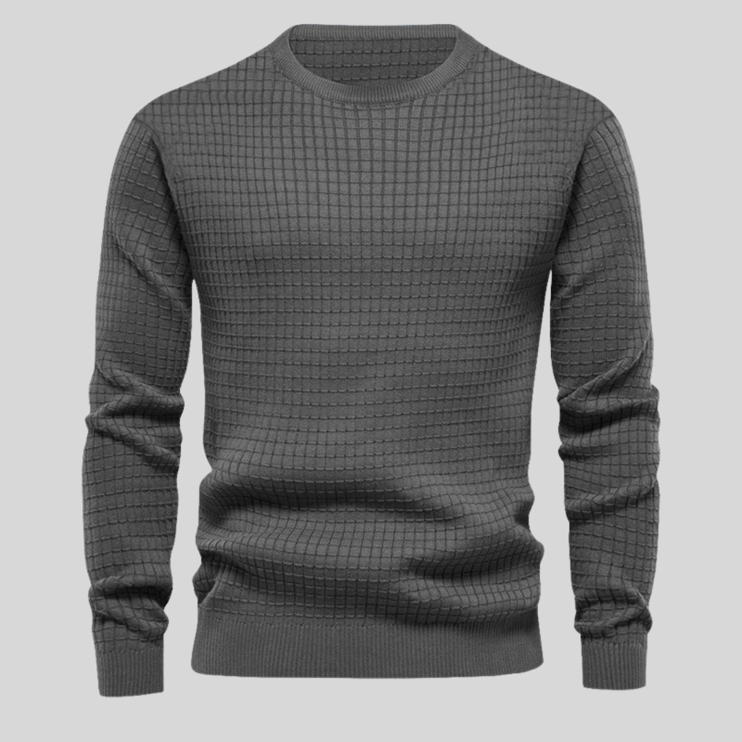 Herren Pullover Rundhalsausschnitt Regular Fit