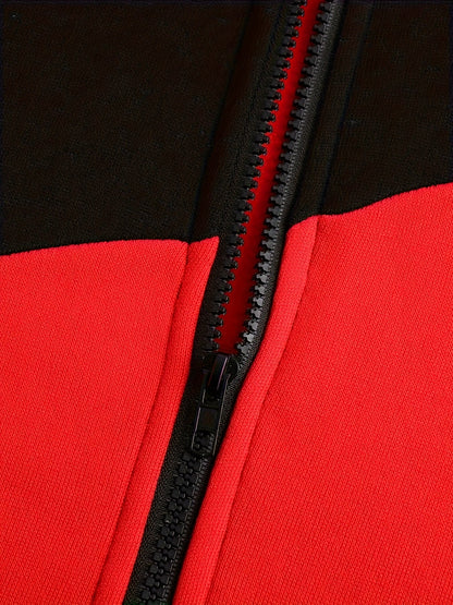 Kapuzenjacke mit Reissverschluss und bequemer Passform