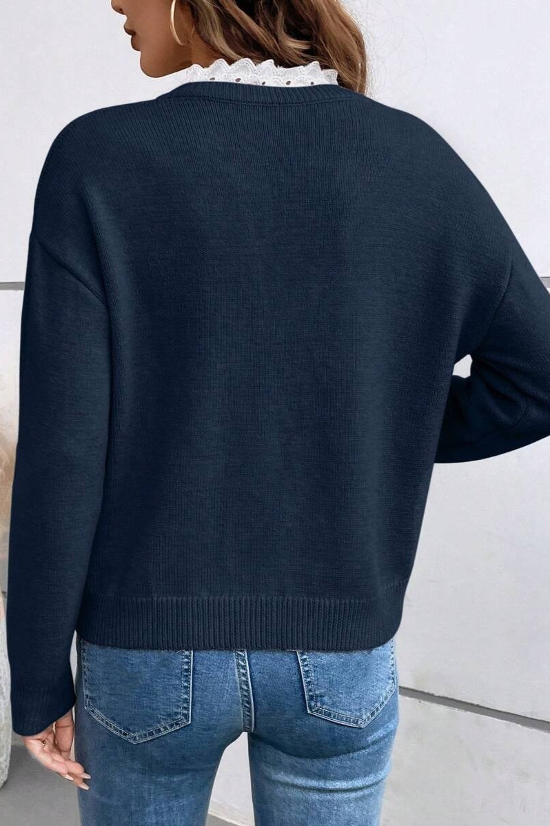 Damen-Strickpullover vielseitig kombinierbar für Alltag und Büro