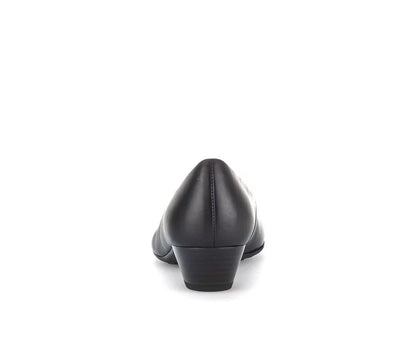 Damen Pumps mit Blockabsatz rundem Zeh und 3,5 cm Absatzhöhe